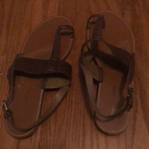 Brown sandals